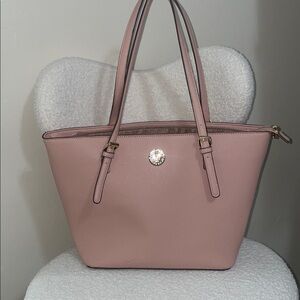 Anne Klein Blush Pink Tote Bag